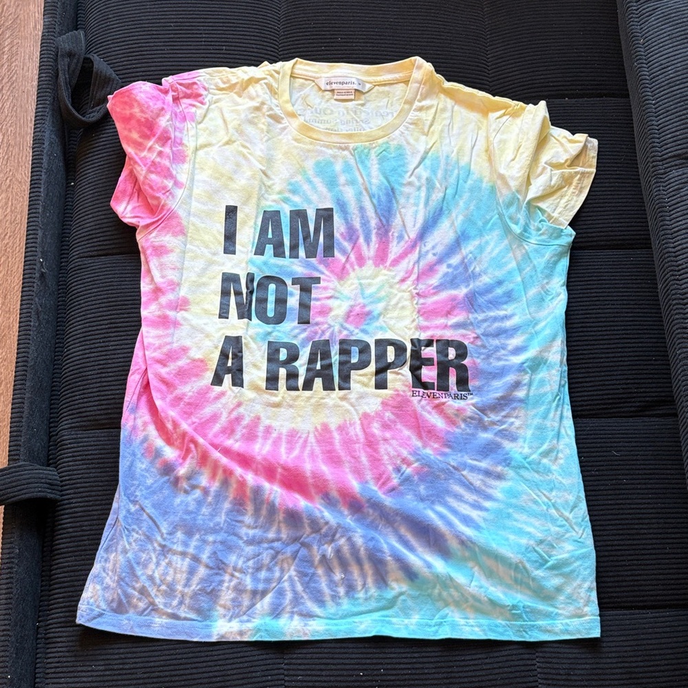 Eleven Paris Multicolor Tie-Dye Tee